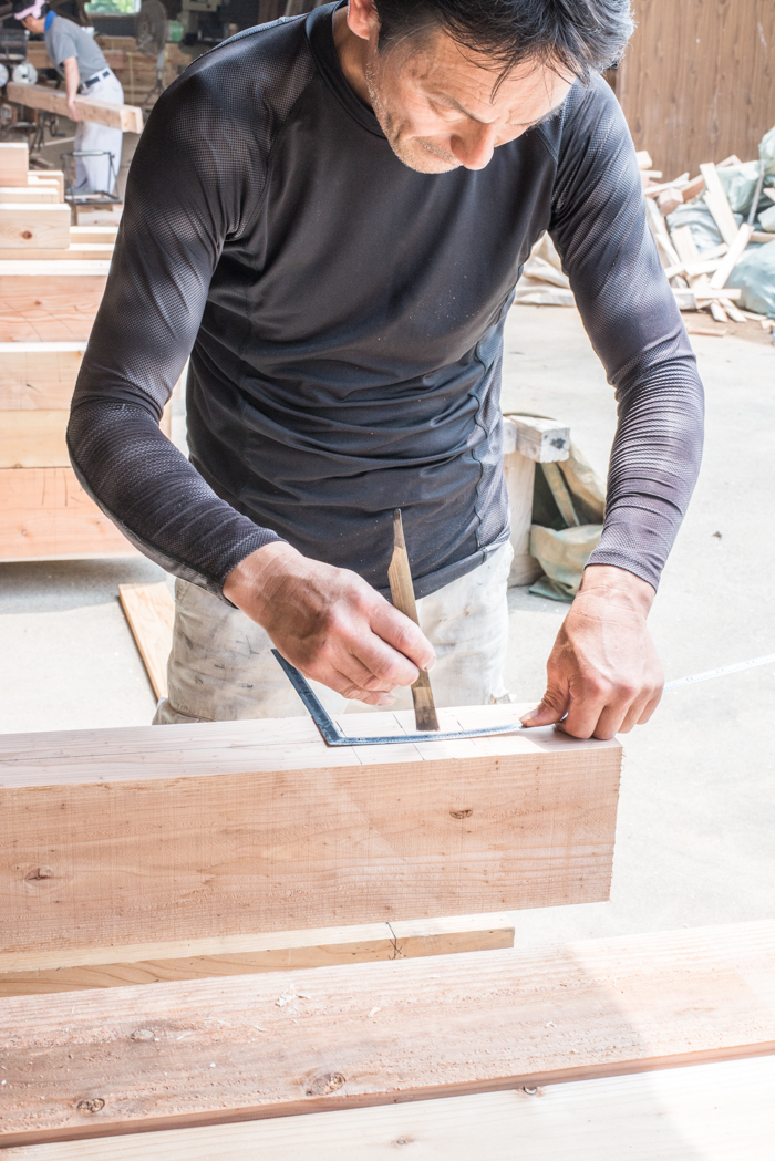 作業場切り込み 1