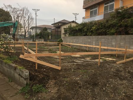 東野M様邸基礎工事.1