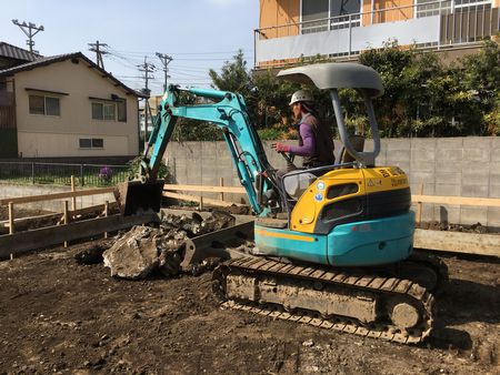 東野M様邸基礎工事.4