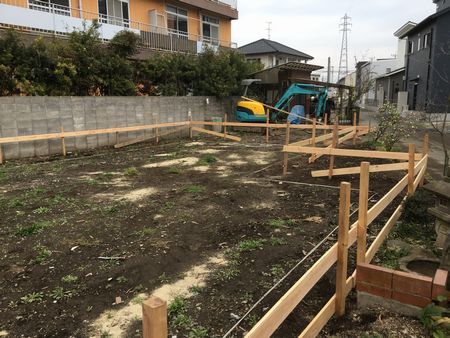 東野M様邸基礎工事