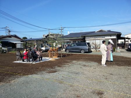 益城町古閑U様邸地鎮祭.3